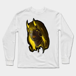 Honey (background) Long Sleeve T-Shirt